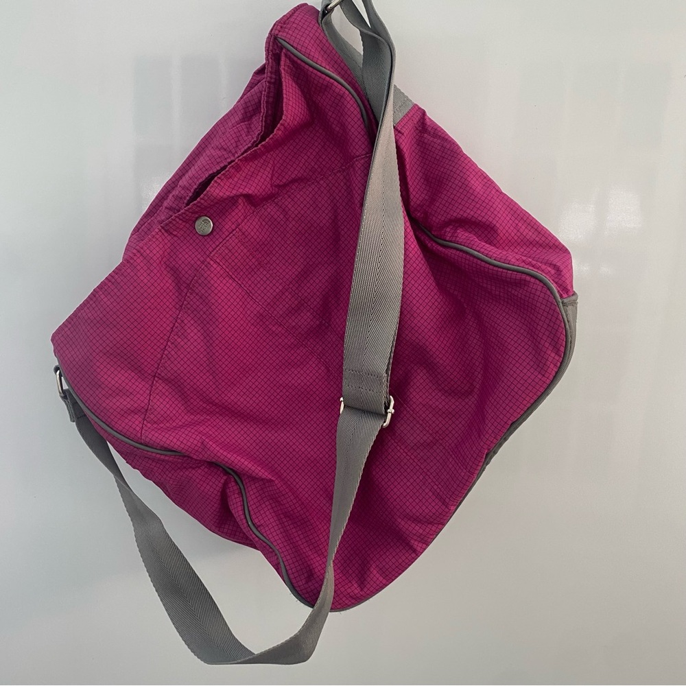 The North Face Pink Checkered Bag